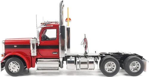 Vista 2 de Diecast Masters 1:32 Peterbilt 589 Tandem Day Cab Semi Truck, 71146