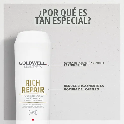 Vista 5 de Goldwell Dualsenses Rich Repair Acondicionador Restaurador 300mL
