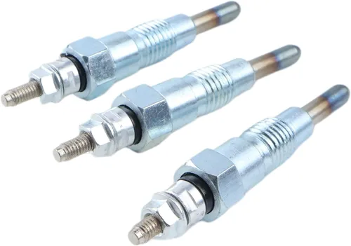 Vista 5 de 3 bujías incandescentes M87919 AT110814 119717-77800 compatibles con motores Yanmar 3TN66C 3TN66UJ 3TNA72UJ 3TNA72UJ3 3TNA72UK 3TNE74 para John