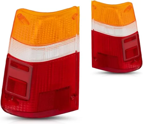 Vista 2 de Compatible con Toyota Pickup 2/4WD 1989-1995 Par de lentes de luz trasera para lado del conductor y del pasajero, TO2808101, TO2809101 81561-89166