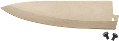 Vista 10 de Mercer Culinary Funda protectora de cuchillo de madera de abedul Saya para cuchillos de chef de 10" y Gyuto de 240 mm