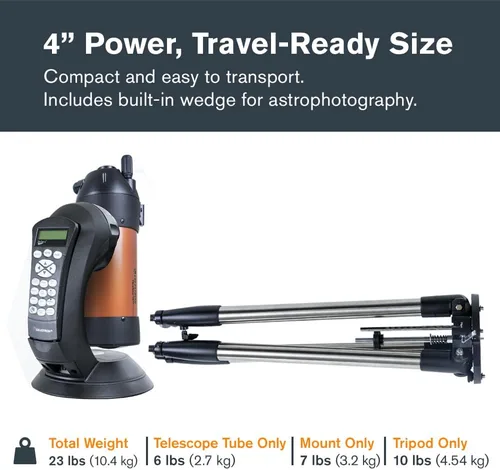 Vista 5 de Telescopio Celestron NexStar SE Parent ASIN con trípode