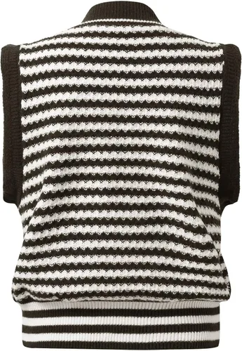 Vista 6 de Womens Long Sweaters Knit Womens Oversized V Neck Knit Sweater Vest Tunic Sleeveless Top