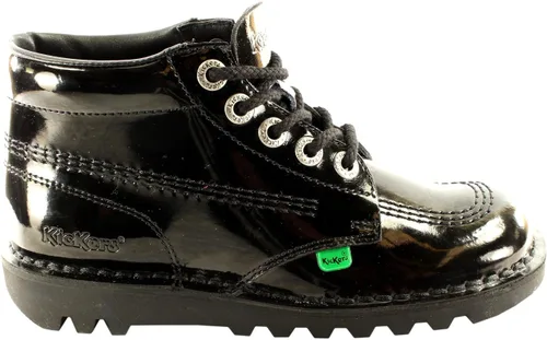 Vista 3 de Kickers Kick Hi - Botas de cuero clásicas para mujer, para oficina y trabajo