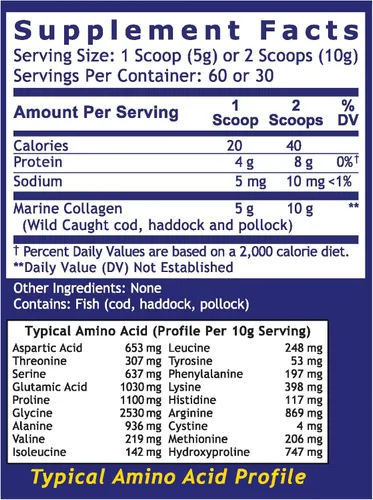 Vista 2 de QNL Quantum Collagen – Colágeno marino hidrolizado de origen sostenible – Suplemento de salud intestinal para mujeres y hombres – Ofrece apoyo