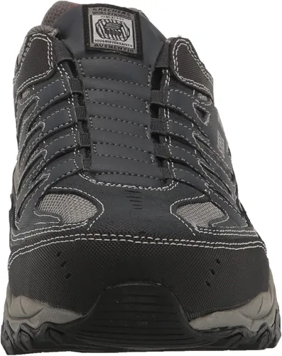 Vista 2 de Skechers Zapato industrial Cankton-U para hombre, Azul marinoGris