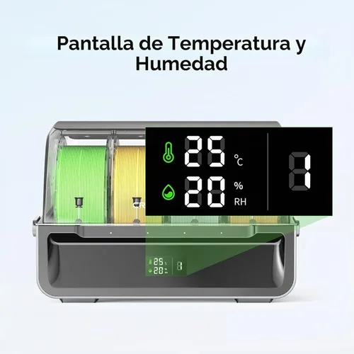 Vista 3 de Creality CFS - Sistema de filamento de impresora 3D multicolor, identificación automática de material, conmutación/relé inteligente, soporta 4