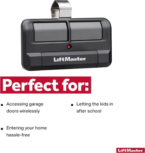 Vista 6 de Dos LiftMaster 892LT - Abridor de puerta de garaje con dos botones y control remoto 2.0