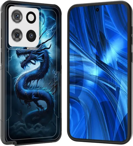 Vista 109 de Funda para Moto G Power 5G 2023, [probada contra caídas de grado militar], resistente, resistente, resistente, a prueba de golpes, funda protectora