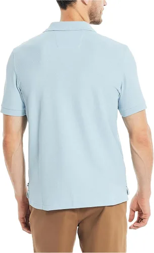 Vista 3 de Nautica Polo de cubierta de rendimiento de ajuste clásico para hombre