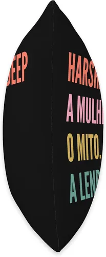 Vista 2 de Funny Portuguese First Name Design - Harsharandeep Throw Pillow