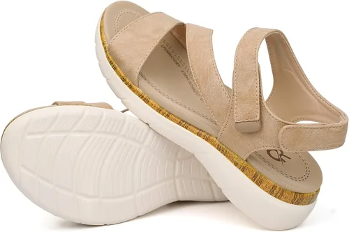 Vista 6 de ORTOREX Sandalias ortopédicas cómodas para caminar para mujer