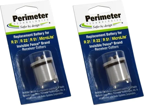 Vista 4 de Perimeter Technologies Invisible Fence - Batería compatible con collar de perro R21, R22, R51 y Microlite