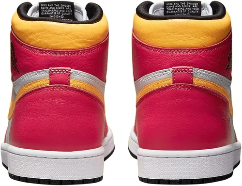 Vista 5 de Men's Jordan 1 Retro High OG Prototype WhiteTotal Orange-Multi (DC6515 100)