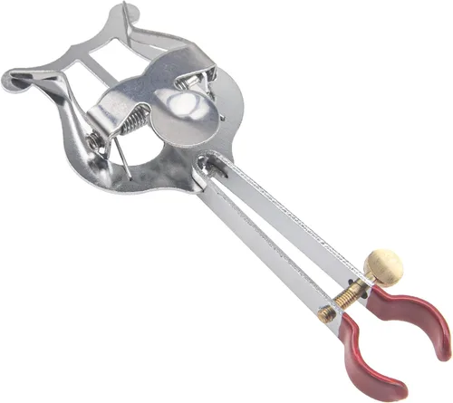 Vista 3 de Abrazadera para trompeta de marchas con abrazadera de lira para partituras musicales, soporte para instrumentos compatibles con accesorios