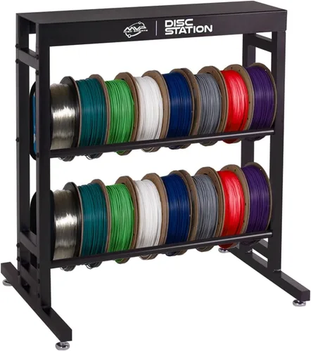 Vista 7 de MVP Disc Sports Estante de almacenamiento de discos Disc Station (elige tu tamaño y color)