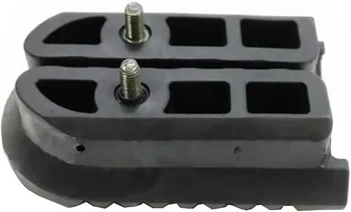 Vista 5 de Reposapiés de motocicleta Estriberas delantera izquierda derecha para Benelli TRK502 BJ500GS-A TRK 502 251 Reposapiés Pedales Reposapiés de goma 1