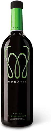 Vista 2 de MonaVie Active Açaí - Mezcla de frutas sabor a bayas, botellas de 25.3 onzas líquidas, paquete de 4