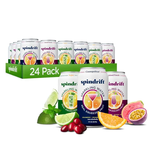 Vista 9 de Spindrift Lemonade 3 sabores variados paquete de 20