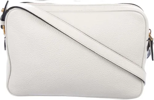 Vista 6 de Prada 1BH079 Vitello Phenix - Crossbody para mujer, color blanco