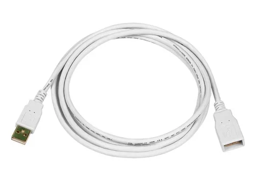 Vista 11 de Monoprice Cable de extensión USB 2.0 A macho a hembra de 3 pies 28/24 AWG (chapado en oro) (105432), color negro
