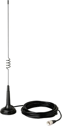 Vista 7 de Radio CB inalámbrica Cobra 75 para todo terreno, negro y antena CB de montaje magnético HG A1000 de 18.5 pulgadas – Imán resistente