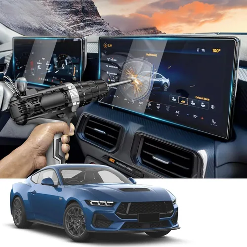 Vista 11 de Protector de pantalla compatible con Ford Ranger 2026, antirreflejos, mate, para Ford Ranger LARIAT/Raptor SYNC 4 Pickup Truck de 12 pulgadas