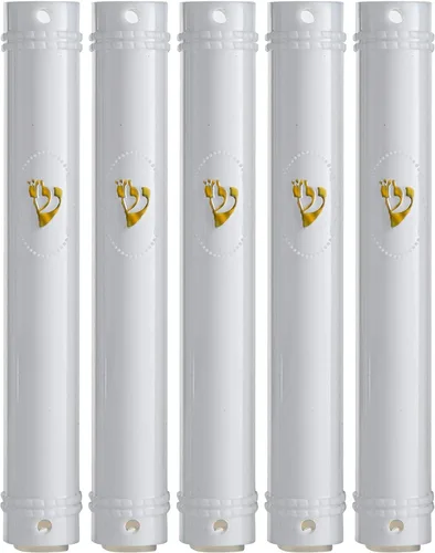 Vista 14 de SUPER STAM MEZUZAH CASE Holder (shidell) - Espinillera plateada semirunda de plástico semircular de goma impermeable corcho lote de 5