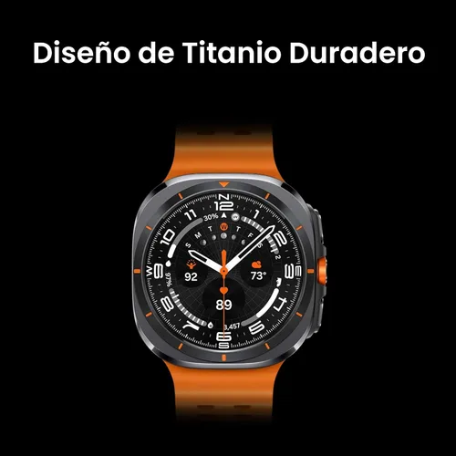 Vista 3 de SAMSUNG Galaxy Watch Ultra 47mm LTE AI Smartwatch con puntuación de energía, consejos de bienestar, seguimiento de frecuencia cardíaca, monitor