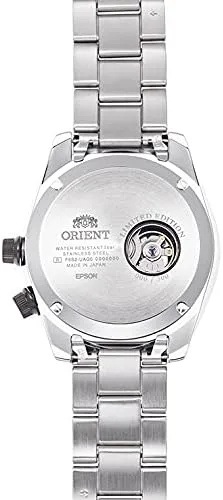 Vista 3 de ORIENT RN-AR0301G - Reloj de pulsera de metal para hombre diseño retro de guitarra futura limitada enviado desde Japón