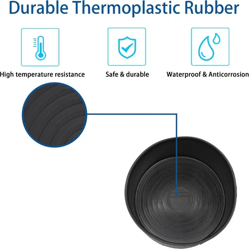 Vista 4 de Soporte para vasos compatible con Ram 1500 2500 3500 2009-2016, portavasos de plástico para Ram 1500 2500 3500 con almohadilla antideslizante