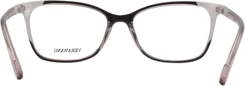Vista 4 de Vera Wang V576 BK Gafas de mujer negro borde completo cuadrado marco óptico 2.087in