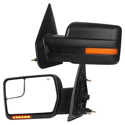 Vista 14 de AUTOSAVER88 Espejo de remolque compatible con Ford F150 2004-2014 lado