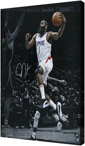 Vista 18 de Póster firmado de baloncesto de la superestrella Jalen Brunson para habitación de niños, fans, decoración de pared del dormitorio, carteles
