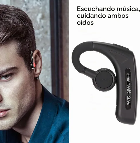 Vista 7 de Auriculares de conducción ósea: estéreo, multifuncional, manos libres para sordos