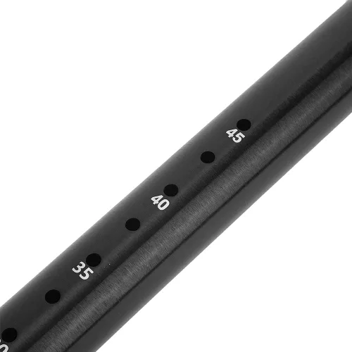 Vista 6 de Extensión de mástil de Windsurf de aleación de aluminio ajustable de 17 pulgadas, con cuerda de nailon, apto para mástiles de diámetro estándar