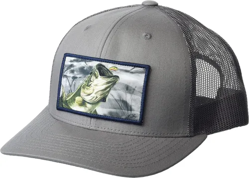 Vista 72 de HUK - Gorra de camionero de malla para hombre con cierre a presión Gorra de pesca antirreflectante