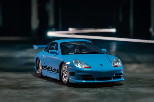 Vista 9 de Jada Toys Fast & Furious Brian's Porsche 911 GT3 RS 1:24 - Coche fundido a presión, juguetes para niños y adultos