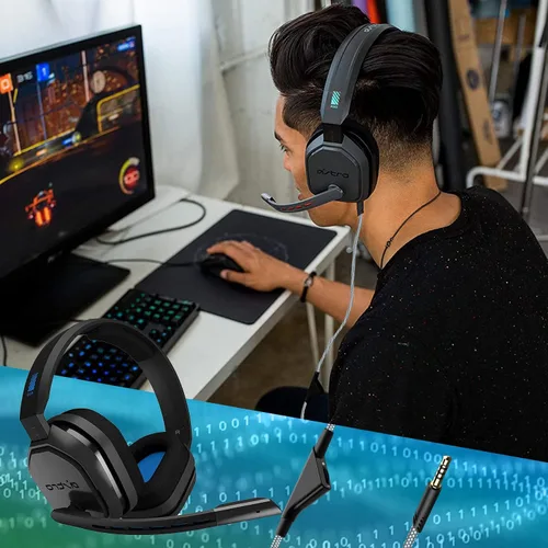 Vista 7 de Cable trenzado de repuesto para cable Astro A40, cable trenzado de auriculares A10, cable de control de volumen de 6.5 pies/6.6 ft compatible
