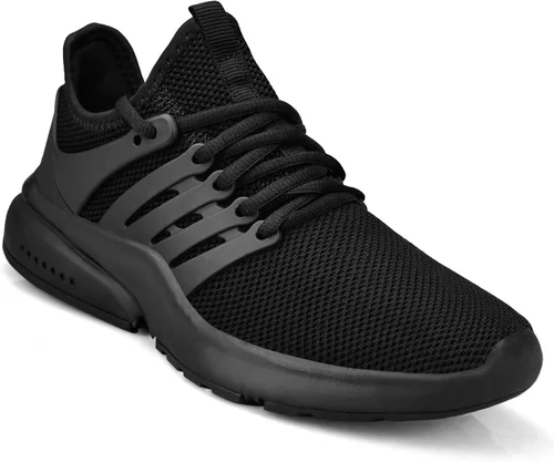 Vista 3 de tenis para hombre, antideslizantes, resistentes al deslizamiento, de punto.