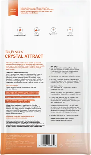 Vista 3 de Dr. Elsey's Crystal Attract - Arena de sílice para gatos, 8 libras