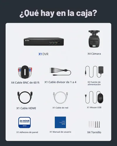 Vista 9 de ANNKE 8CH 3K Lite sistema de cámara de seguridad con cable, cámara al aire