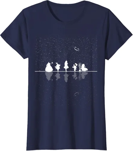 Vista 14 de Diseño de camiseta de noche estrellada de las maravillas, Negro, S