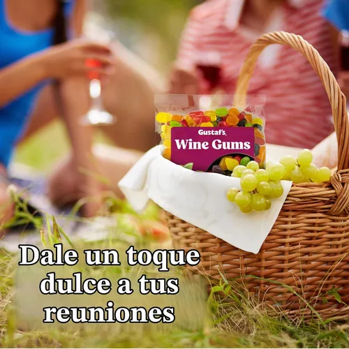 Vista 6 de Gustaf's Gomitas de vino, bolsa de 2.2 libras