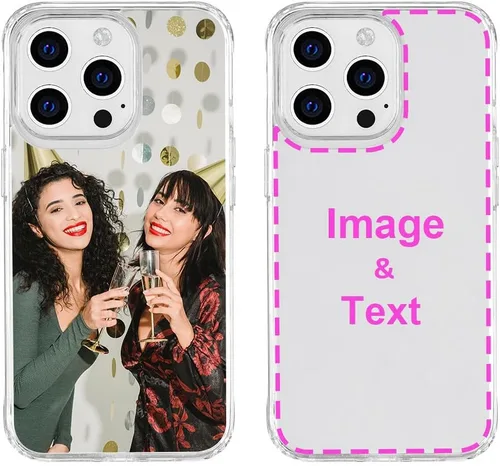 Vista 54 de Funda de teléfono personalizada para Apple iPhone 8 Plus iPhone 7 Plus, personalizada con foto, imagen, texto, imagen, diseño de imagen