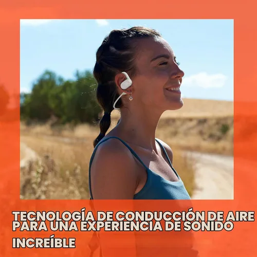 Vista 6 de JBL SoundGear Sense - Auriculares verdaderamente inalámbricos de oído abierto, tecnología JBL OpenSound, resistente a salpicaduras y polvo, 4