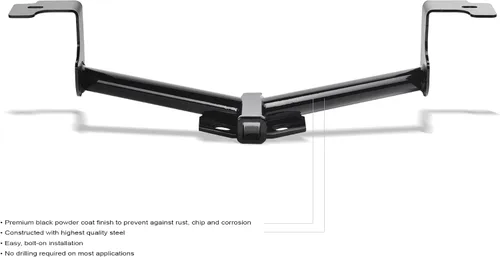 Vista 4 de Armordillo 8717943 Enganche de remolque Clase 1 Receptor de 1.25 pulgadas para Honda Accord 2008-2010 / Acura TL 2009-2014 / TSX 2009-2014 Sedán