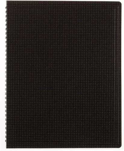 Vista 2 de Blueline Duraflex Poly Notebook, negro, 11 x 8.5 pulgadas, 160 páginas (B41.81)