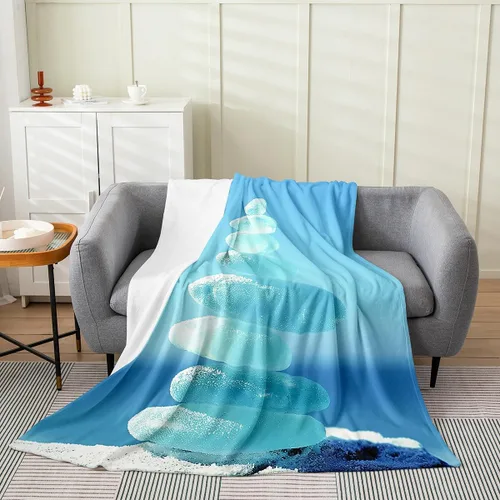 Vista 51 de jejeloiu Cute Mushroom Decor Plush Throw Blanket, For Kids Boys Girls 40"x50" Botanical Plants All Season,Bed Blanket Cartoon Mushrooms Flannel
