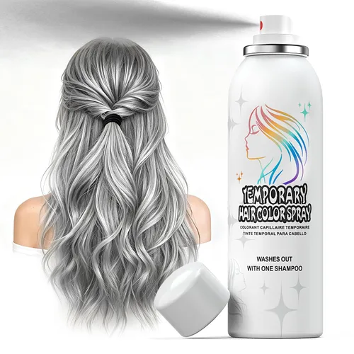 Vista 9 de Spray temporal rojo del color del pelo 5.1 fl oz, lavable